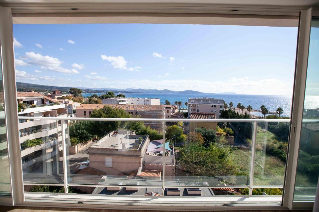 Tres Beau T2 Climatise Refait A Neuf, Vue Mer Panoramique Exceptionnelle A 120M A Pied De La Plage La Ciotat Kültér fotó